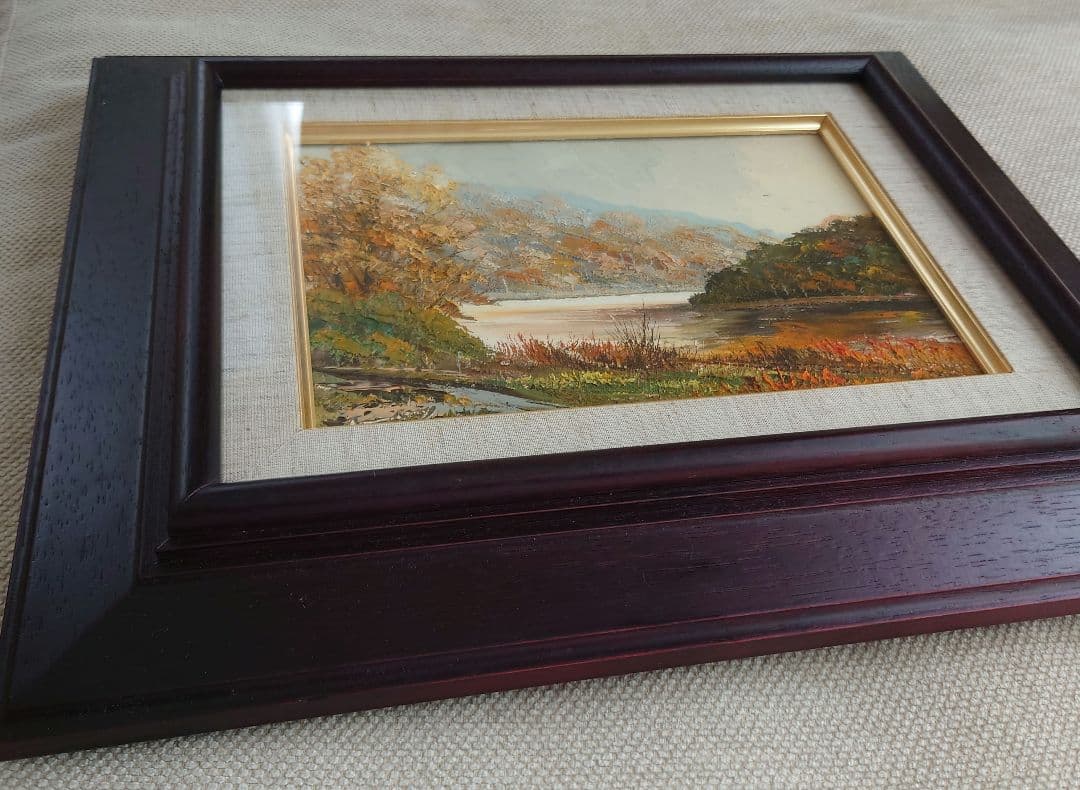 桜木稔 オサラッペ川の秋 油絵 S115828882 ファッション 通販