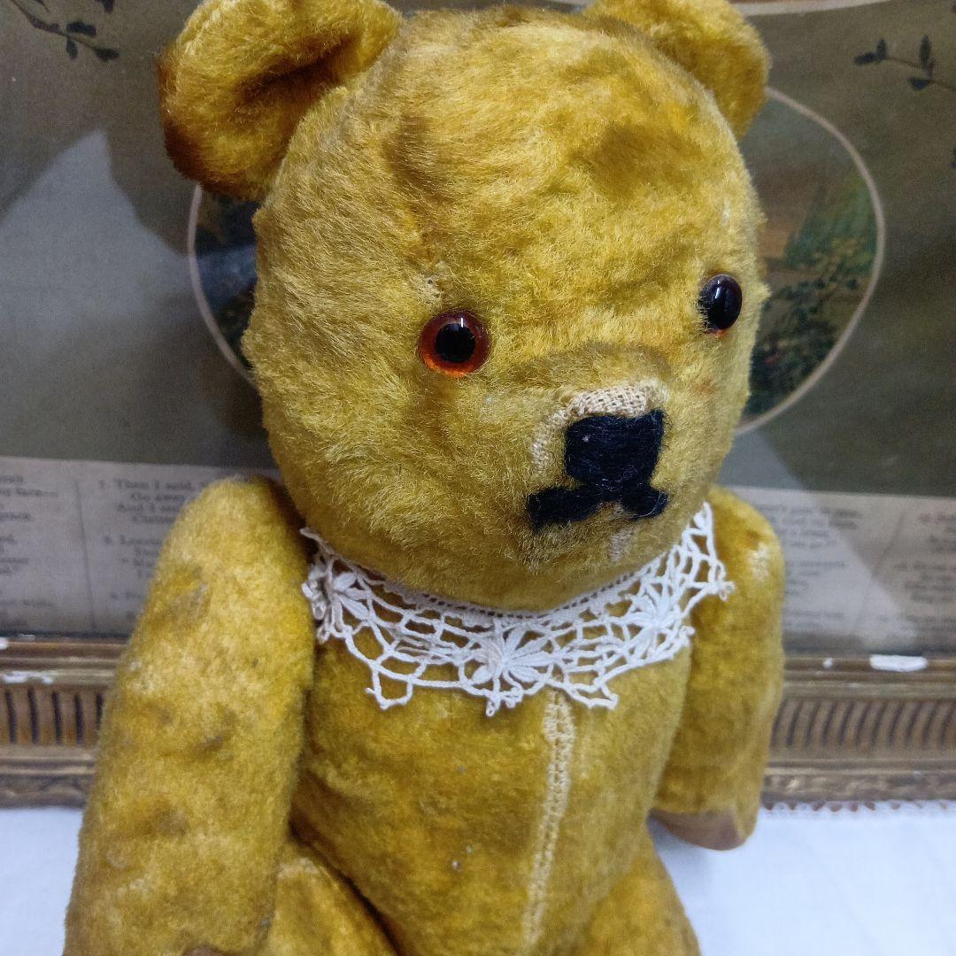 ♥フランスからやって来た素直そうな　アンティーク　テディベア♥