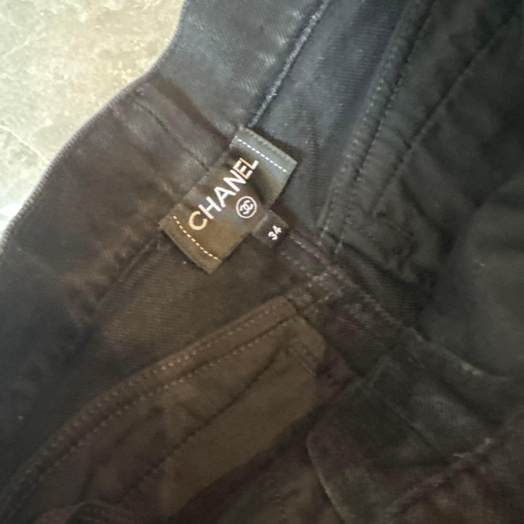 CHANEL 花模様キュロット 34 短くお直し済み コレクション