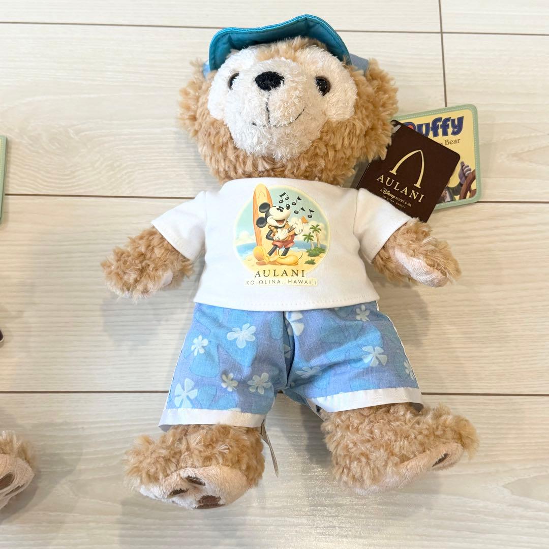 新品タグ付　アウラニ　ハワイ　限定　ダッフィー　ミッキー　ミニー　セット