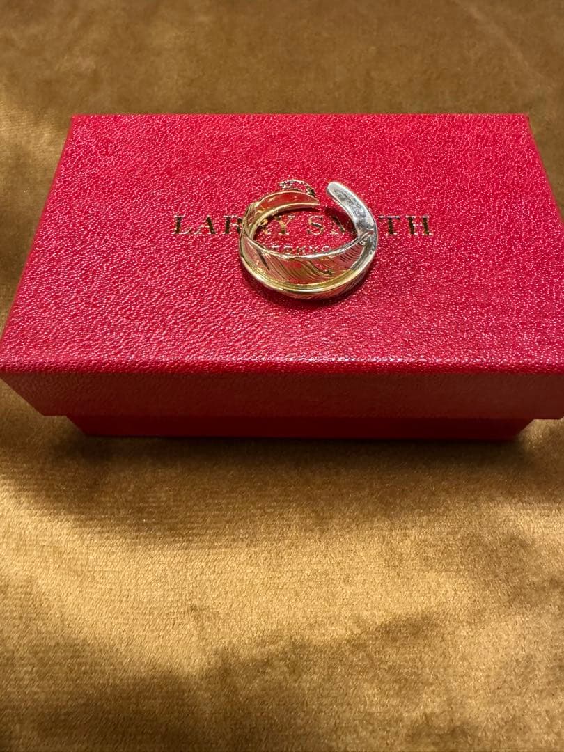 アクセサリー Larry Smith KAZEKIRI FEATHER RING
