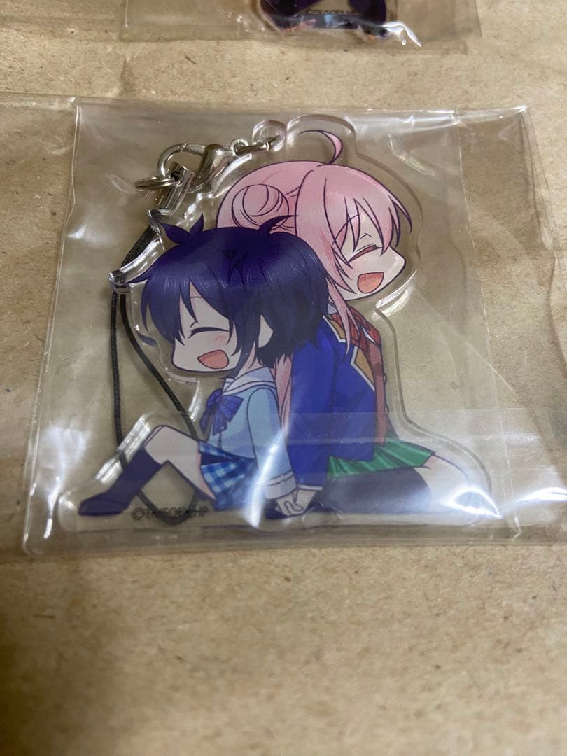 ハッピーシュガーライフ　ぺたん娘　トレーディングアクリルストラップ全種類