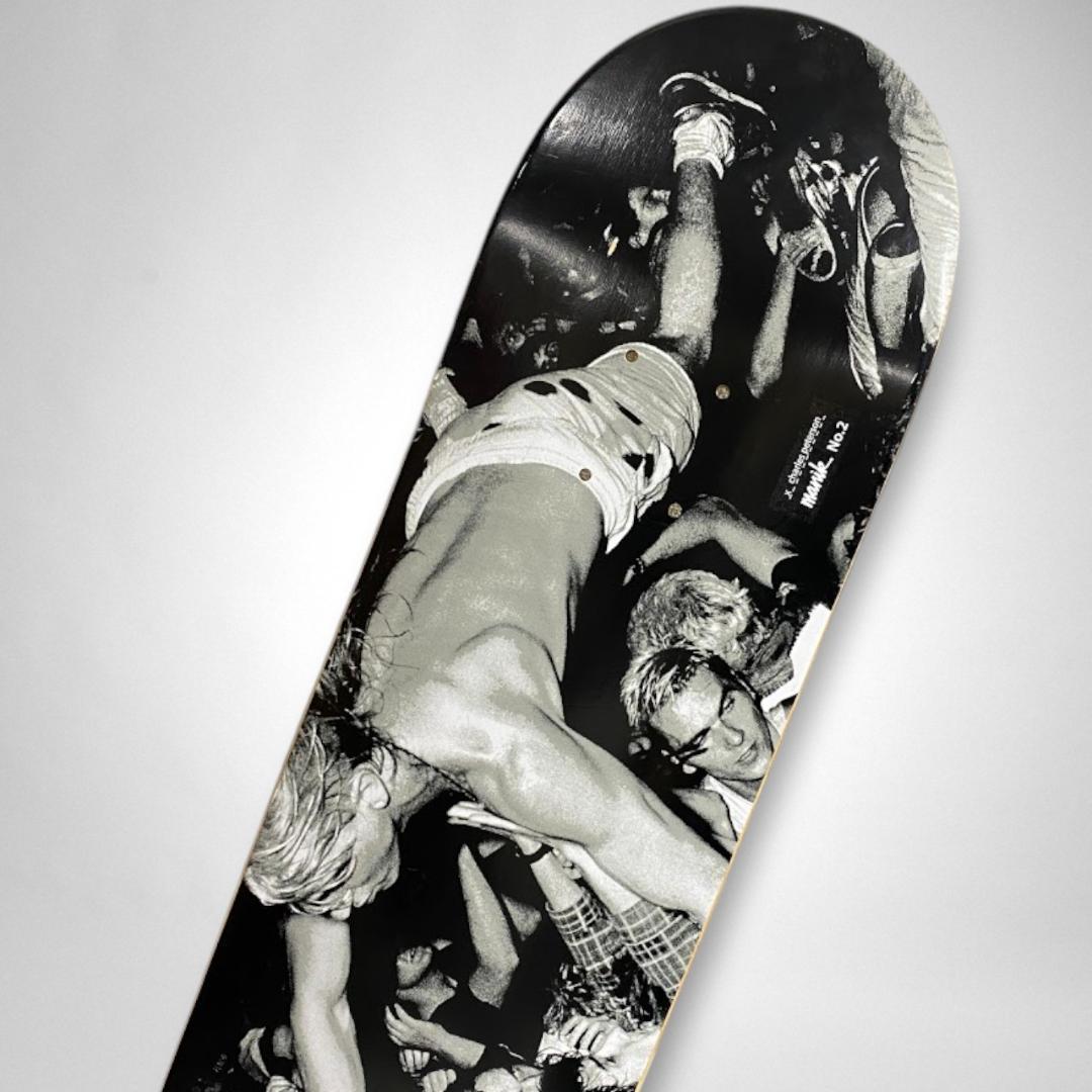 マニック スケートボード チャールズピーターソン カートコバーン デッキ