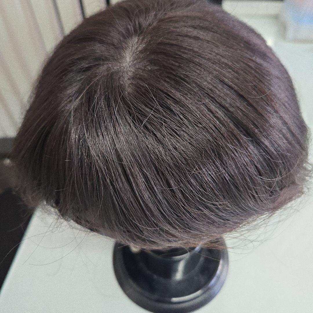 し*り様 ダークブラウン ショートウィッグ アデランス　フルオーダー品