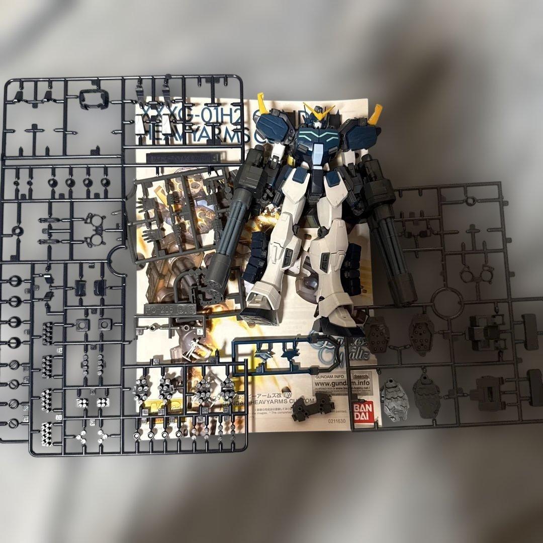 MGガンダムヘビーアームズ改 EW素組み品 MG ガンダムヘビーアームズ改 EW 素組みレビュー: KirinStation