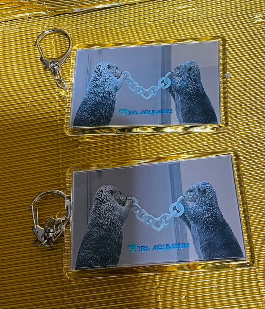 鳥羽水族館⭐️ラッコ⭐️キラ✖️メイ⭐️キーホルダー⭐️４種８個セット