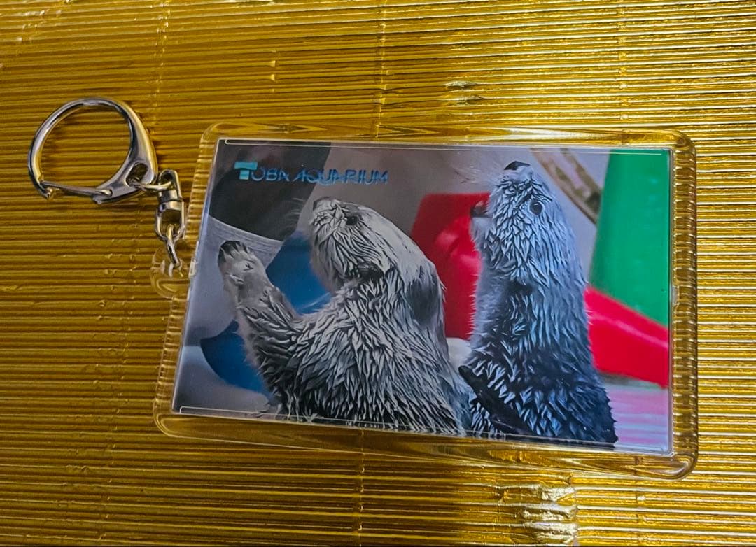 鳥羽水族館⭐️ラッコ⭐️キラ✖️メイ⭐️キーホルダー⭐️４種８個セット