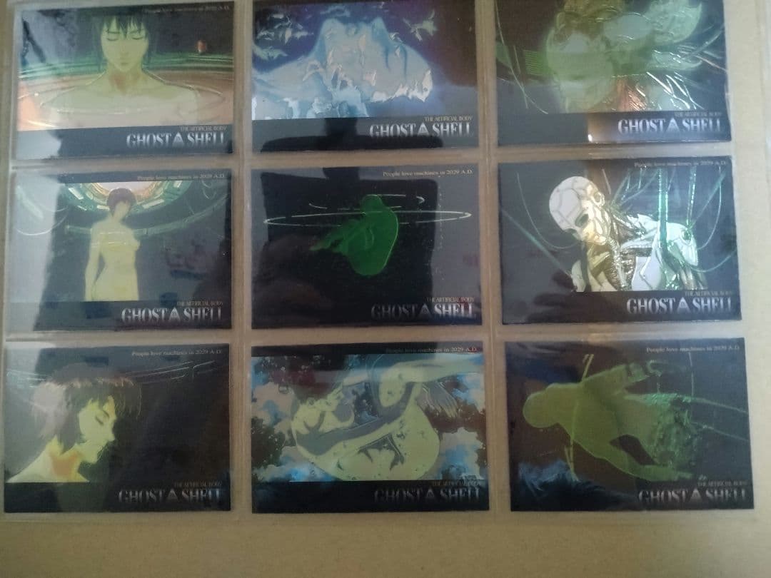 士郎正宗　攻殻機動隊　トレーディングカード　45枚