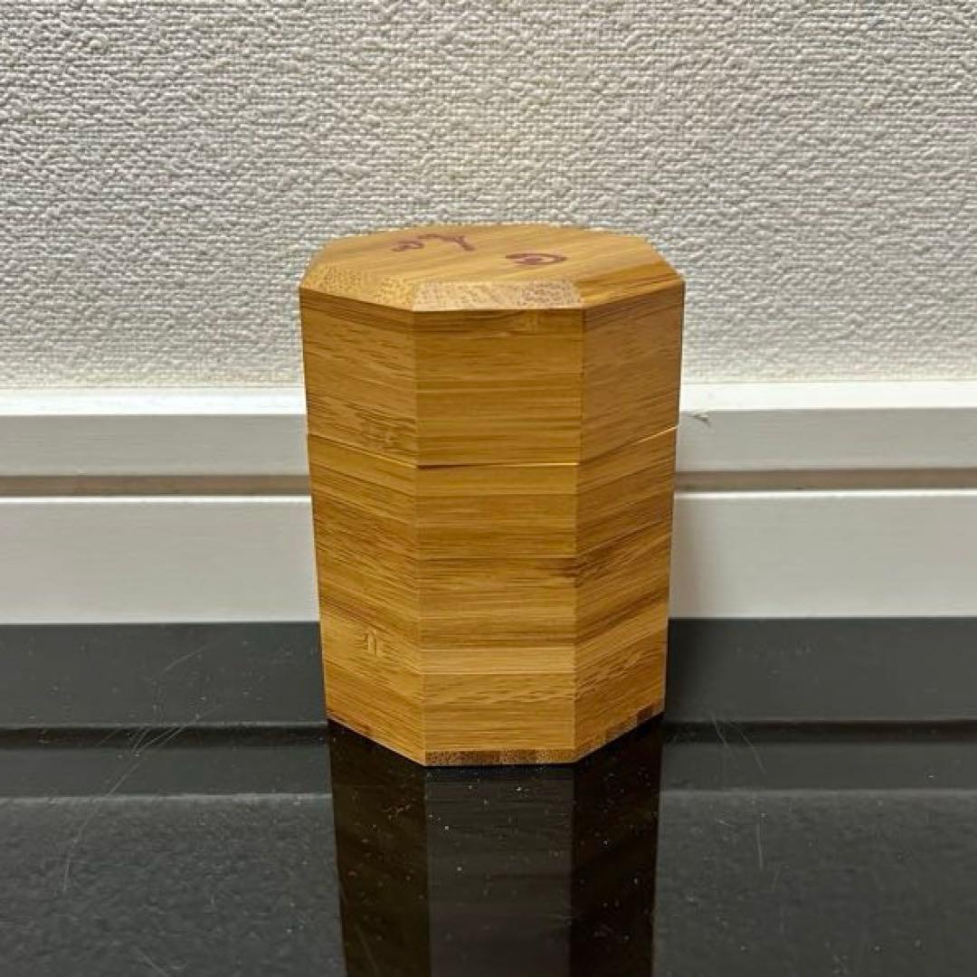 寄竹八角茶器 茶道具懐石茶箱鵬雲斎坐忘斎淡々斎即中斎