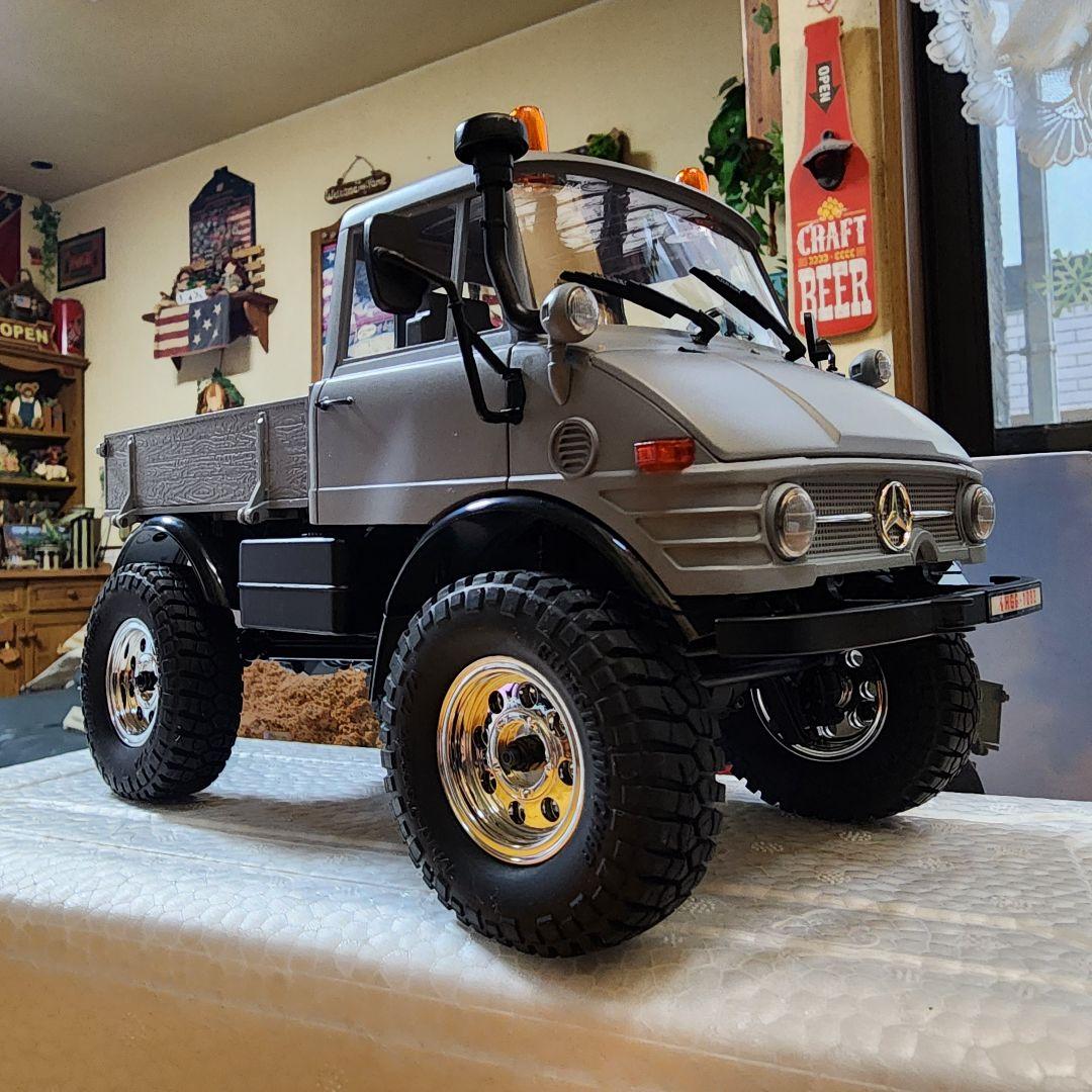 【希少】FMS Mercedes-Benz Unimog 421RTR 1/24