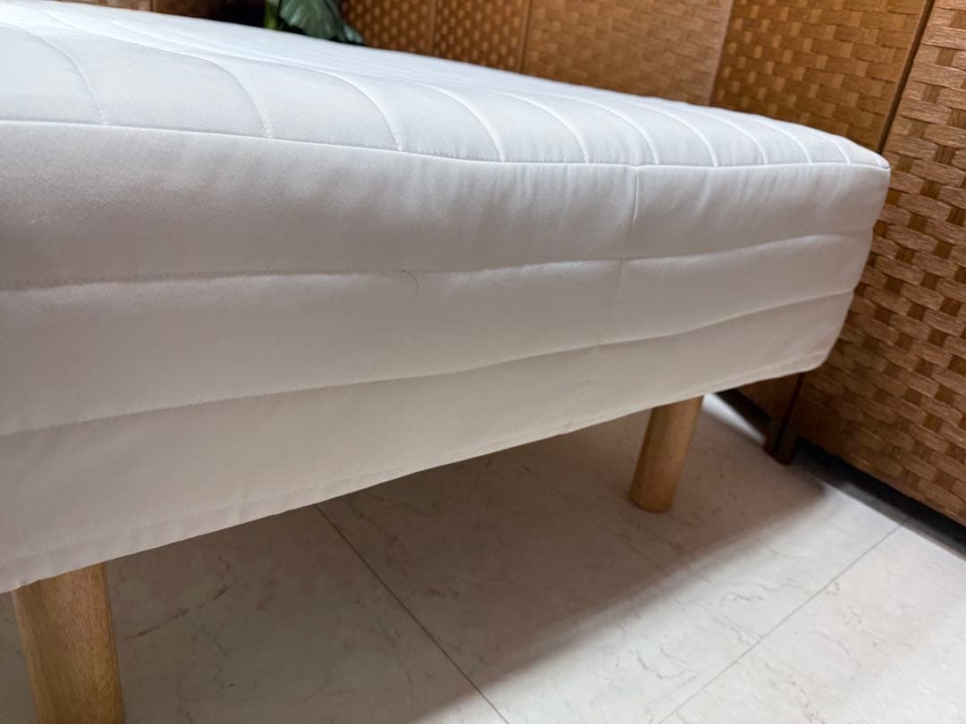 #15定価34,900円　無印良品脚付きマットレス(シングル) ※搬入・設置無料