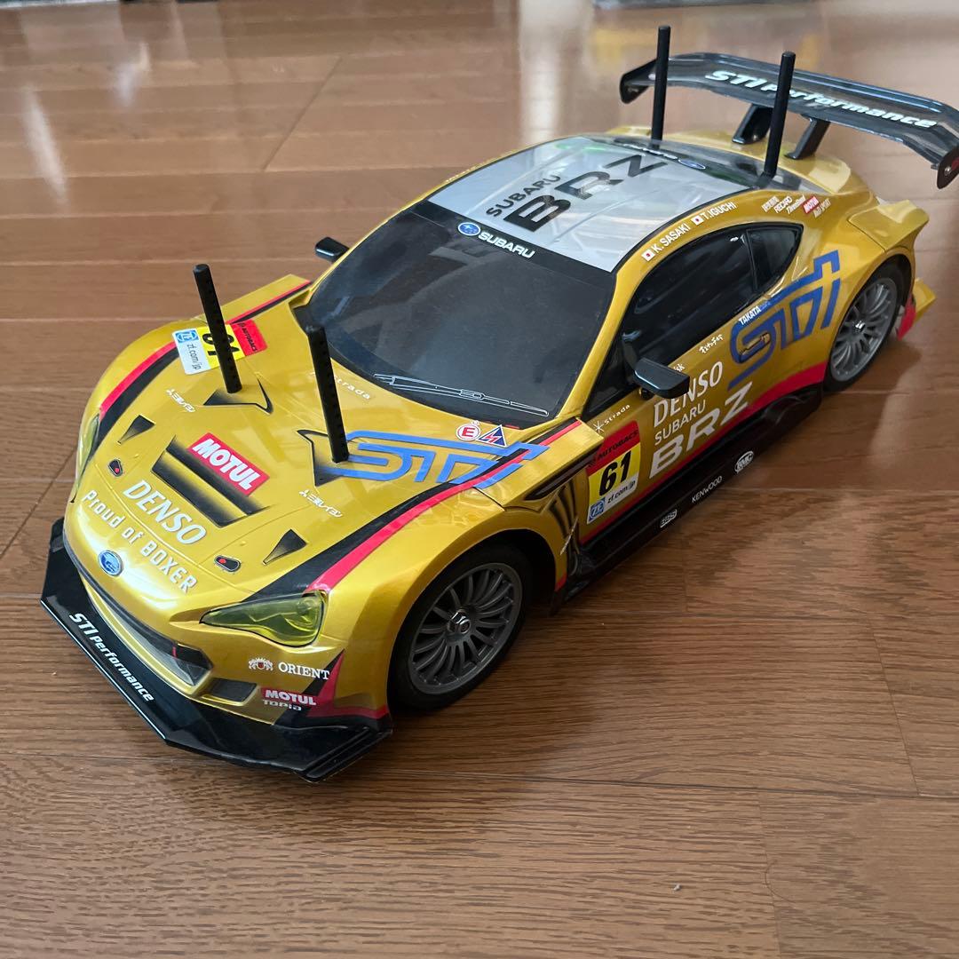 ラジコン　ボディ　タミヤ 1/10 スバル　BRZ GT300 ボディのみ