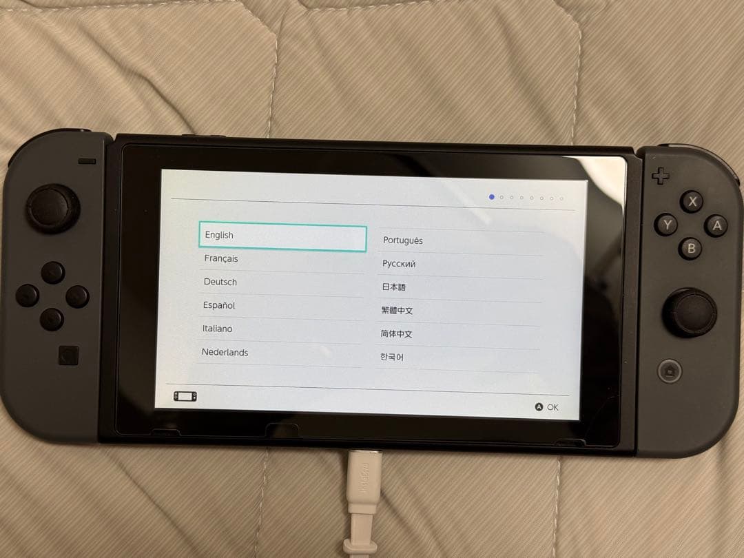 Nintendo Switch グレー 本体　(バッテリー強化版)