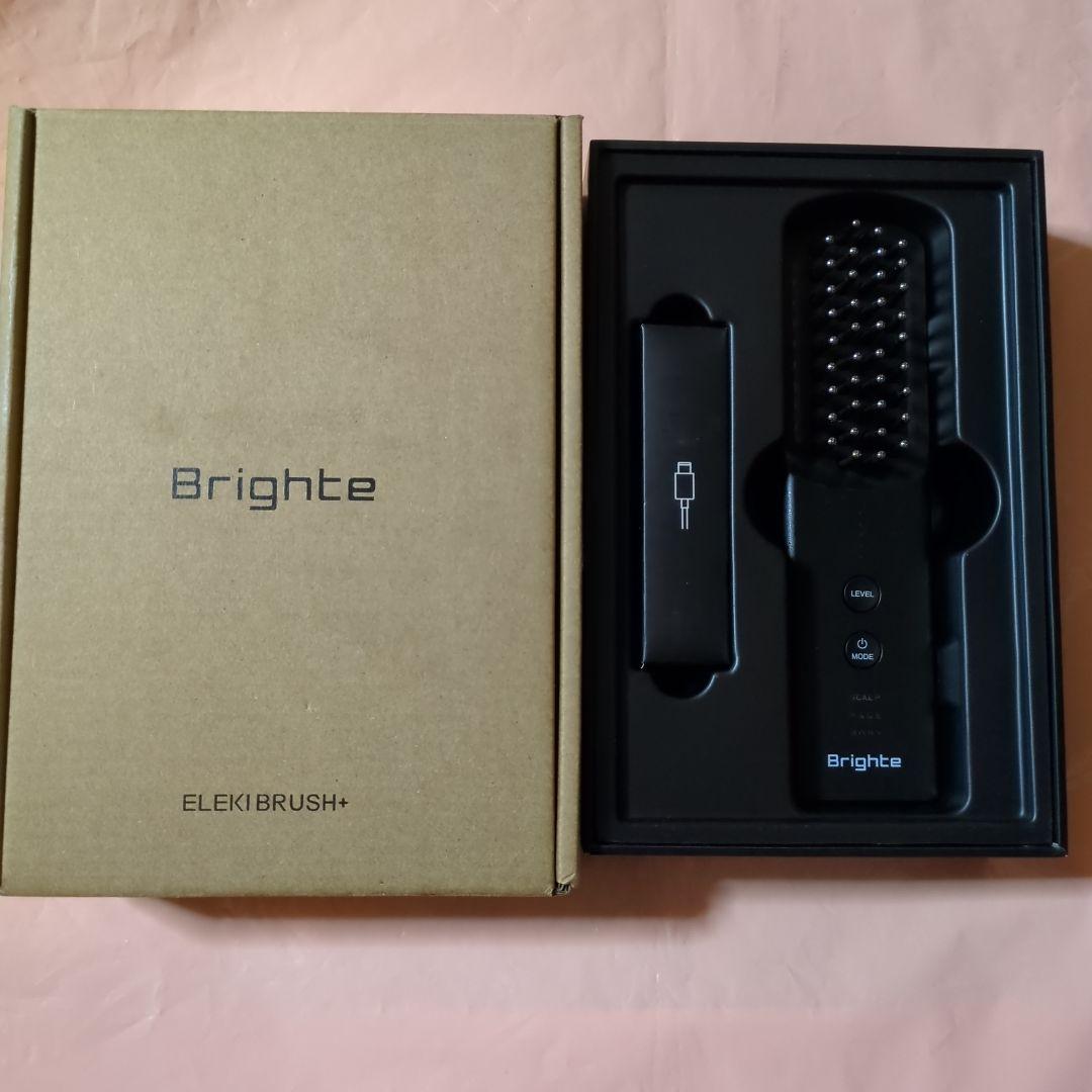 やーまん様　【美品】Brighte ELEKI BRUSH+ 美顔器 Brighte ELEKI BRUSH 美顔器 エレキブラシ 節約
