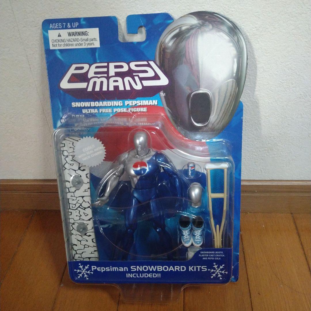 ペプシマン ブルー ウルトラフリーポーズ フィギュア - メルカリ