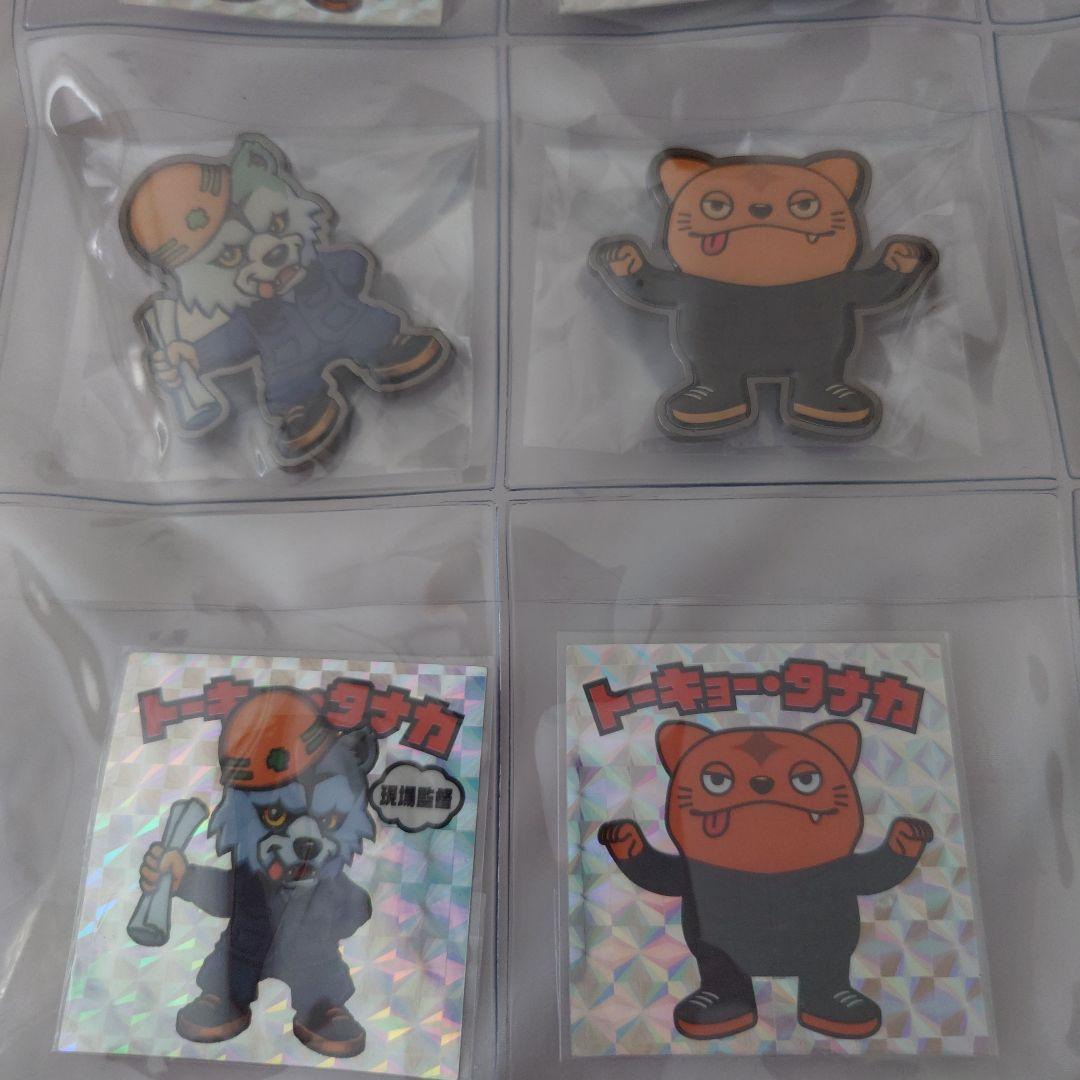 マンウィズ ピンバッジ ビックリマン風シール12種セット（ウォール