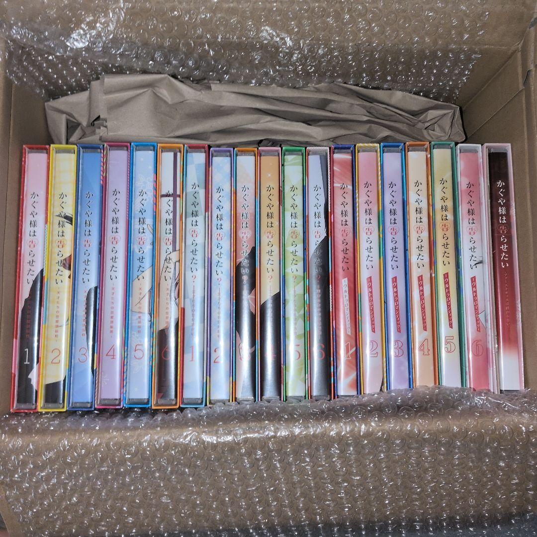 かぐや様は告らせたい Blu-ray 1期～3期全巻＋映画＋OVA かぐや様は告らせたい Blu-ray 1期～3期全巻＋映画＋OVA - メルカリ