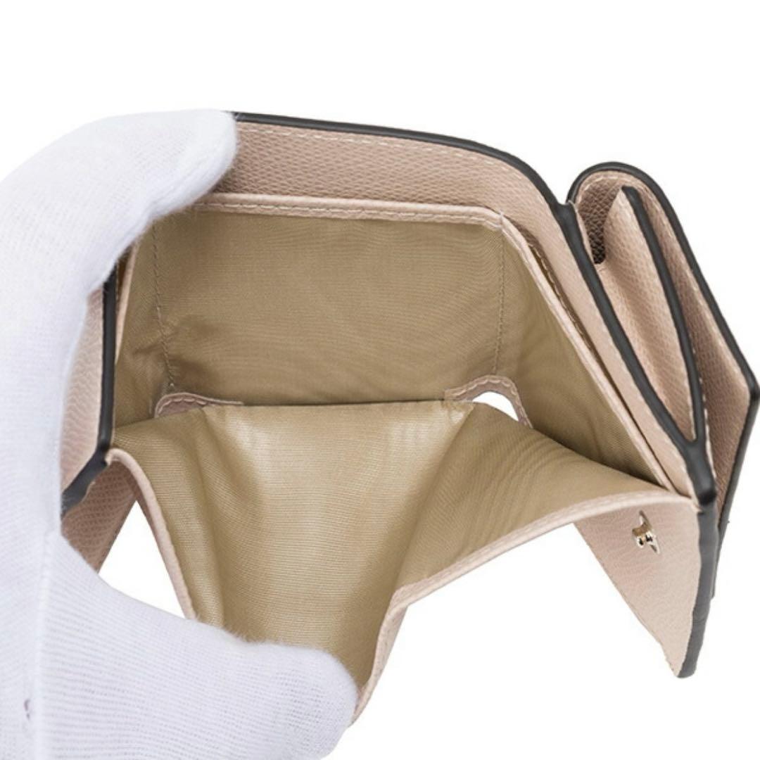 【新品未使用】FURLA 3つ折り財布 バレリーナ ピンクベージュWP00318