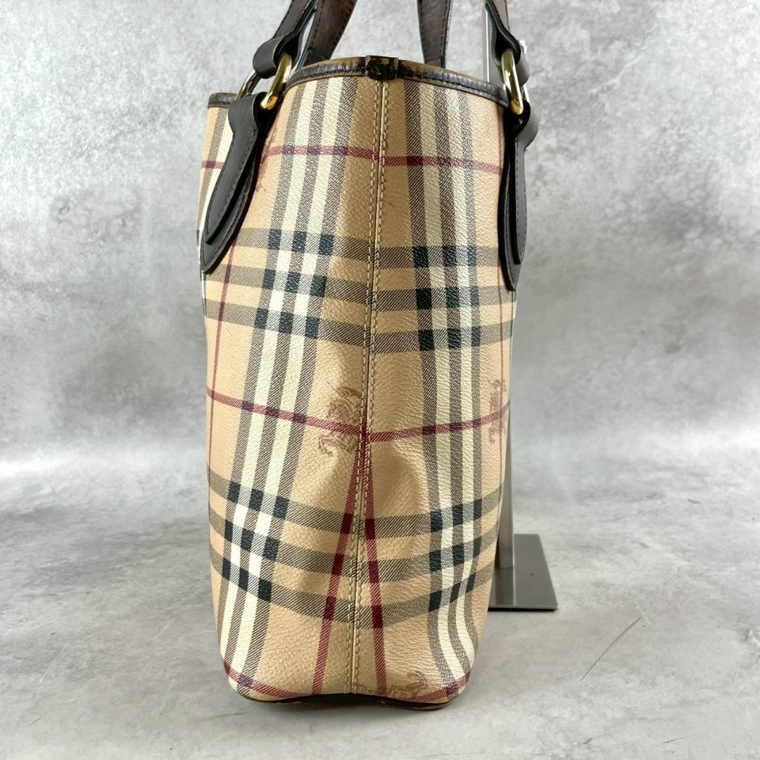 【希少美品⭐︎】バーバリー BURBERRY ノバチェックトートバッグPVC