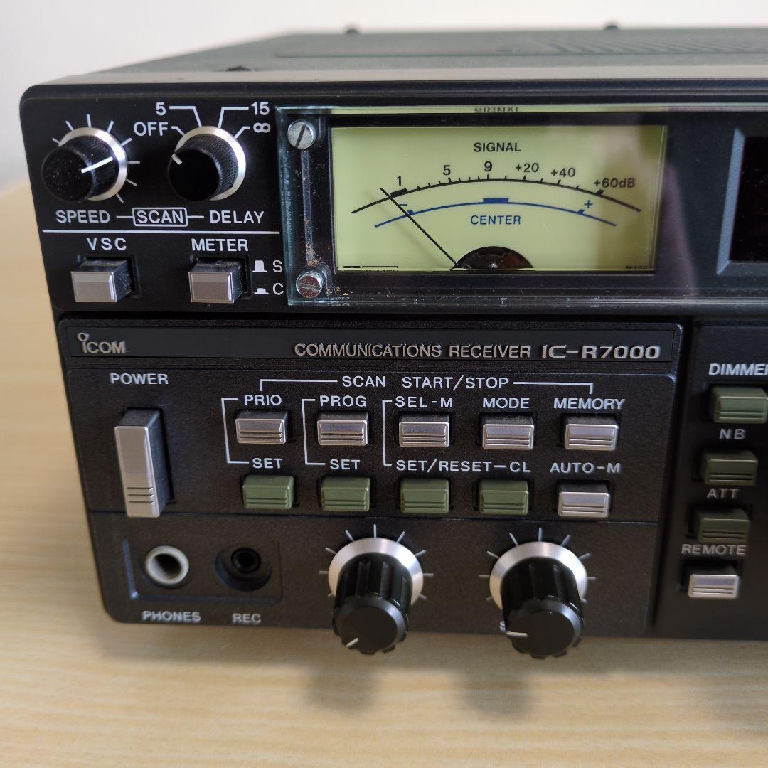 ICOM IC-R7000広帯域受信機、TV-R7000Jレシーブアダプター - メルカリ