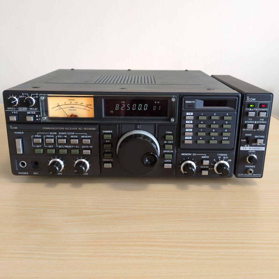 ICOM IC-R7000広帯域受信機、TV-R7000Jレシーブアダプター - メルカリ