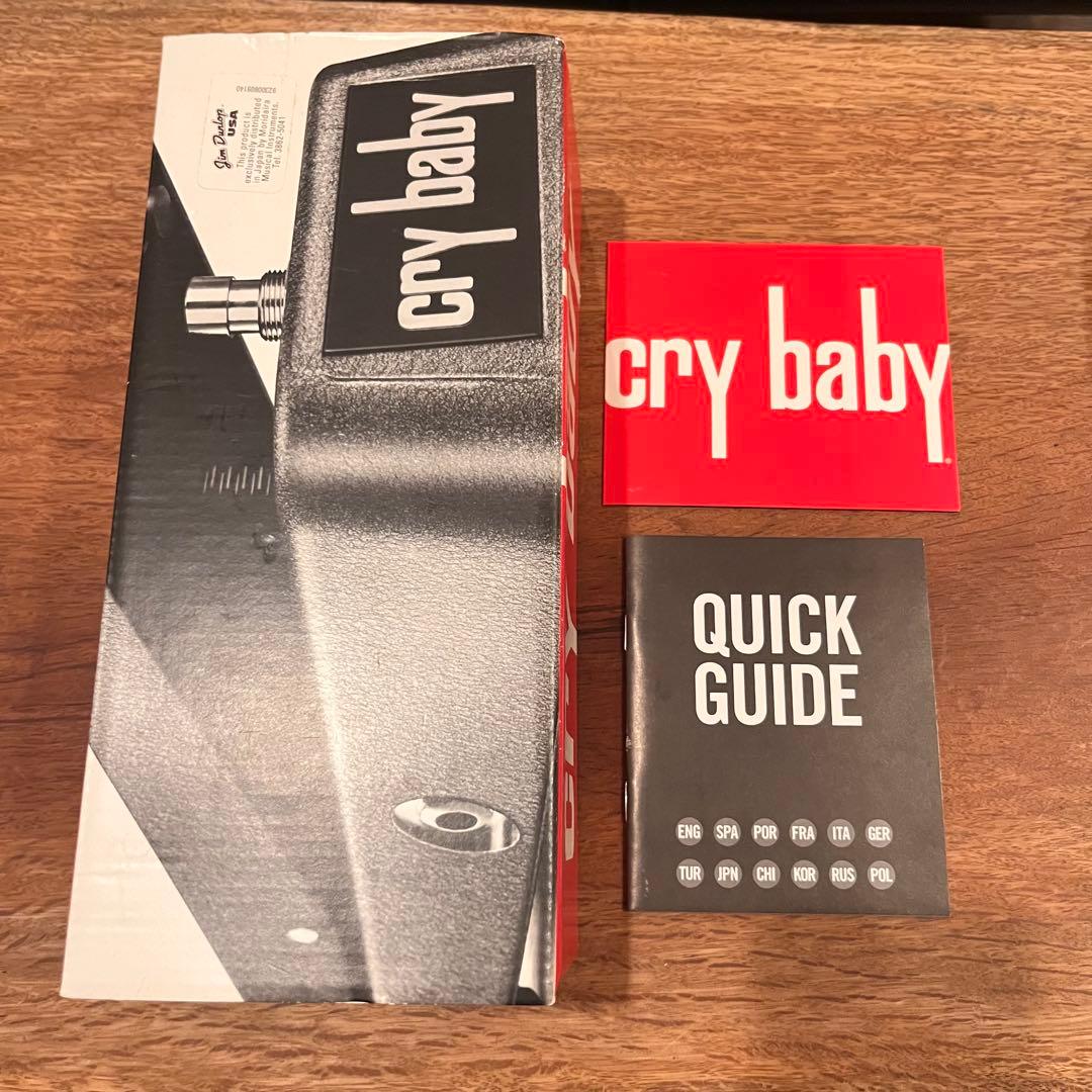 元箱付 赤fasel CRY BABY クライベイビー GCB95 ワウペダル