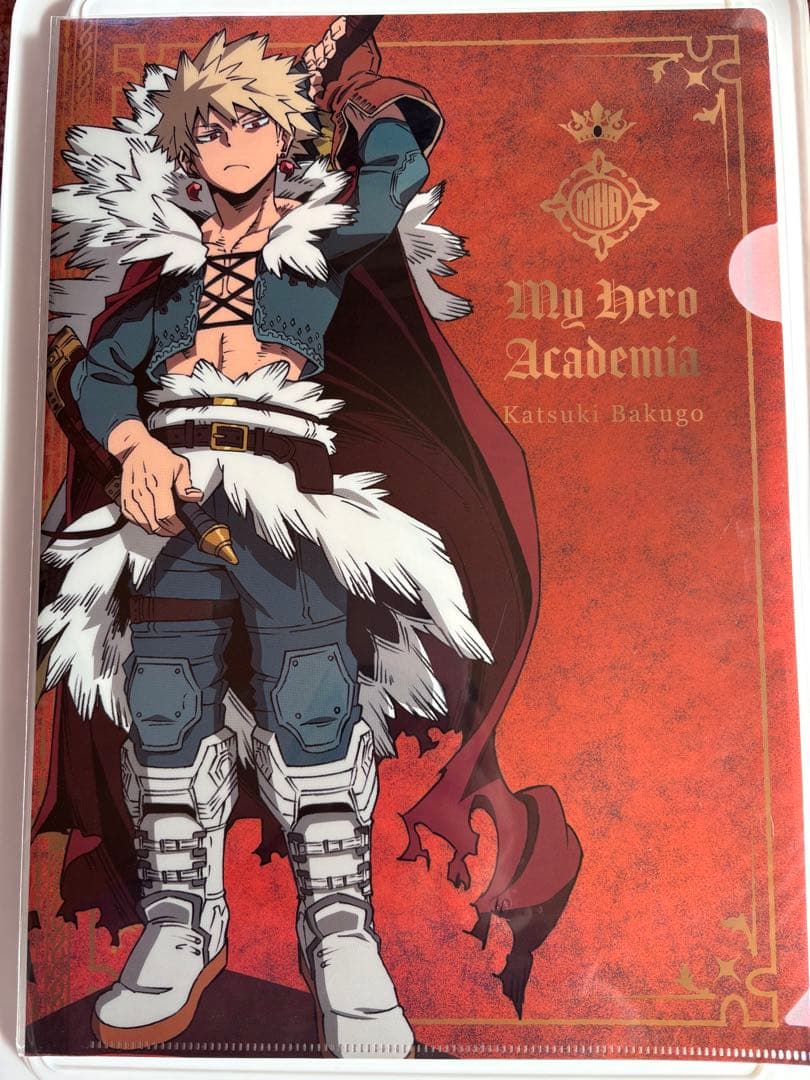 僕のヒーローアカデミア ヒロアカ 爆豪勝己 クリアファイル - メルカリ