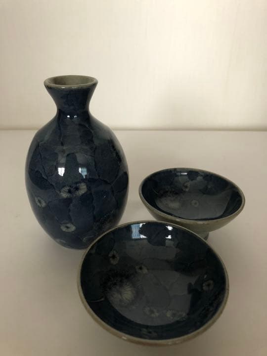 酒器セット 野の花 辻修作品