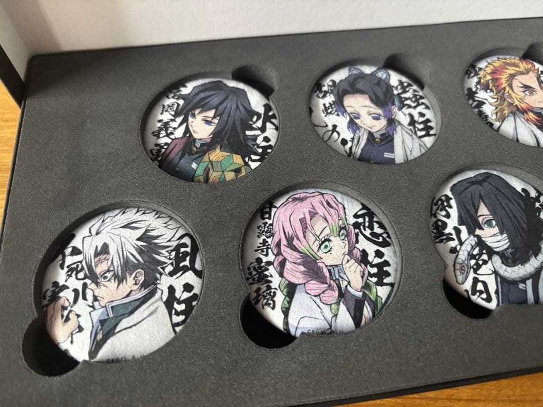 鬼滅の刃柱展キービジュアル缶バッジセット 時透無一郎× 【
