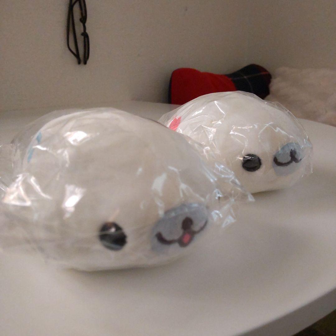 2点セット　くったりレアまめゴマ　うたゴマ　ハートゴマ　サンエックス　未開封