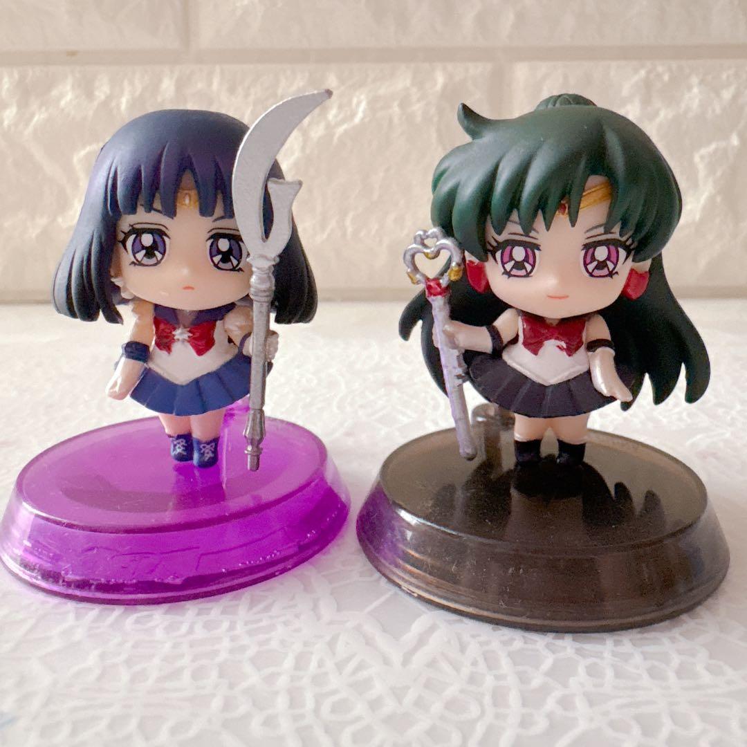 セーラームーン　ぷちキャラランド　全6種類セット　フィギュア　サターン　プルート