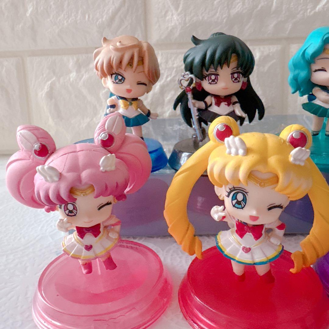 セーラームーン　ぷちキャラランド　全6種類セット　フィギュア　サターン　プルート