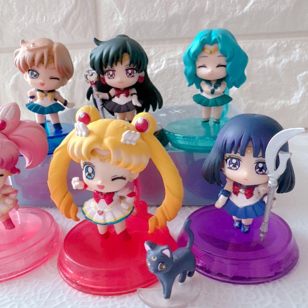 セーラームーン　ぷちキャラランド　全6種類セット　フィギュア　サターン　プルート