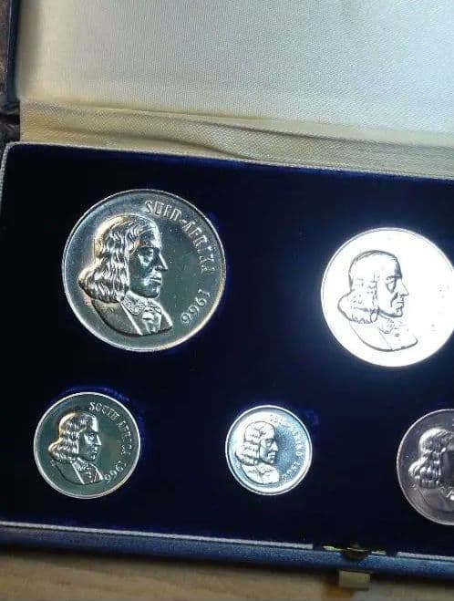 南アフリカ コインセット 1966年製 シルバー