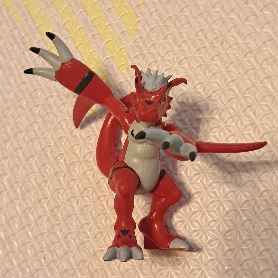 デジモンテイマーズリアルフィギュア　グラウモン　赤　キャラクター　平成レトロ