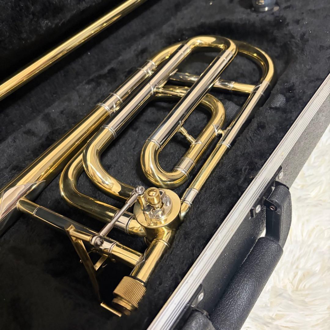 PLAYTECH プレイテック テナーバストロンボーン　管楽器　ケース付