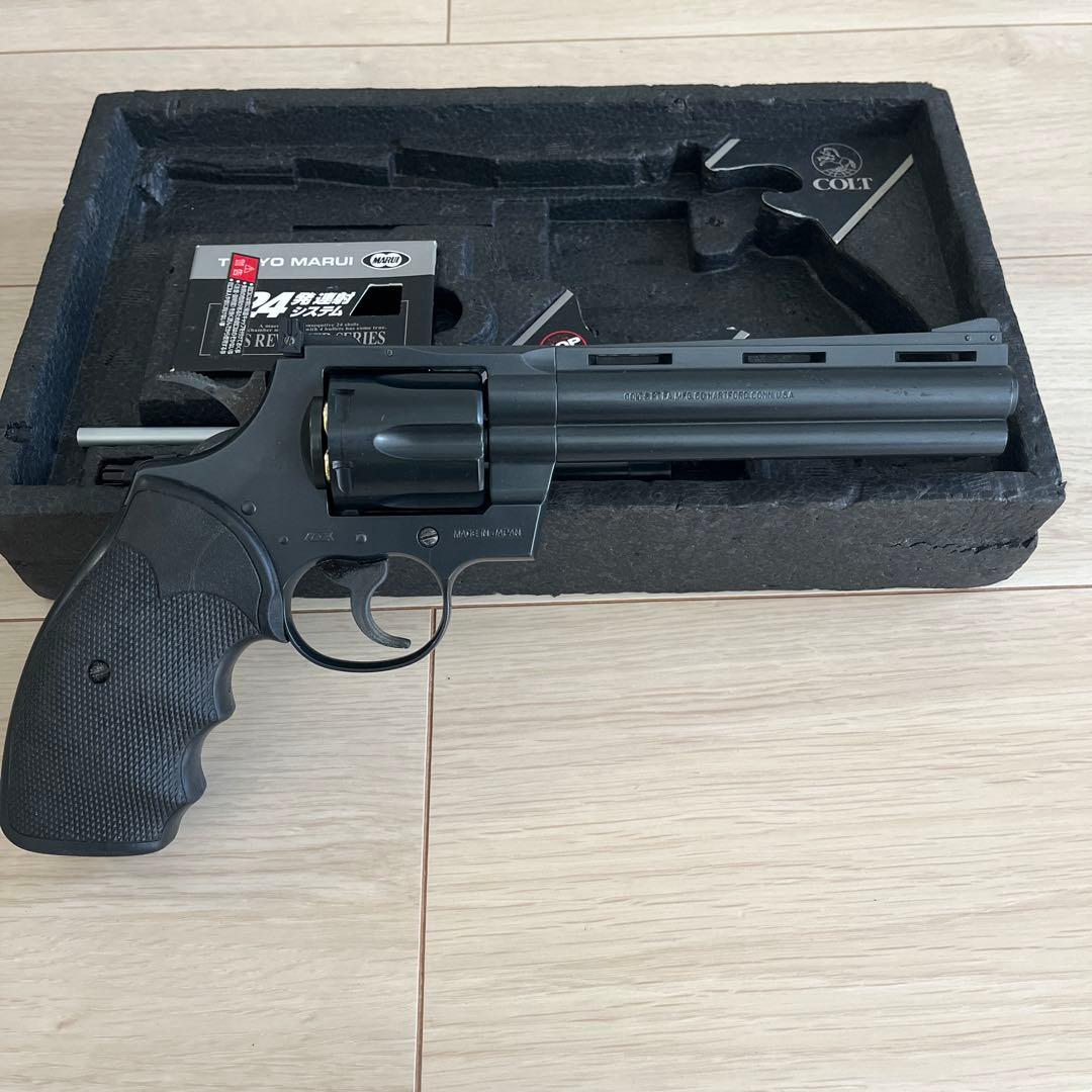 ガス銃　TOKYO MARUI COLT PYTHON 357mag 6inch