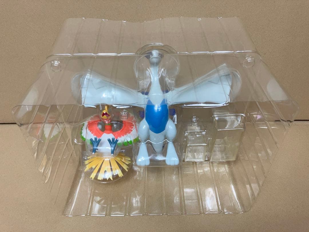 立体ポケモン図鑑1/40 ルギアホウオウ当選品美品フィギュア
