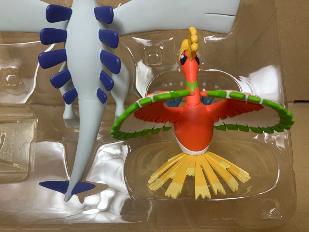 立体ポケモン図鑑1/40 ルギアホウオウ当選品美品フィギュア