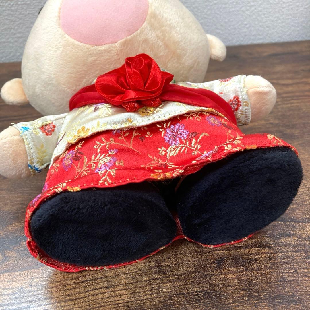 みんなのたあ坊 たあ坊＆なこちゃん 香港 結婚衣装 ペア ぬいぐるみ