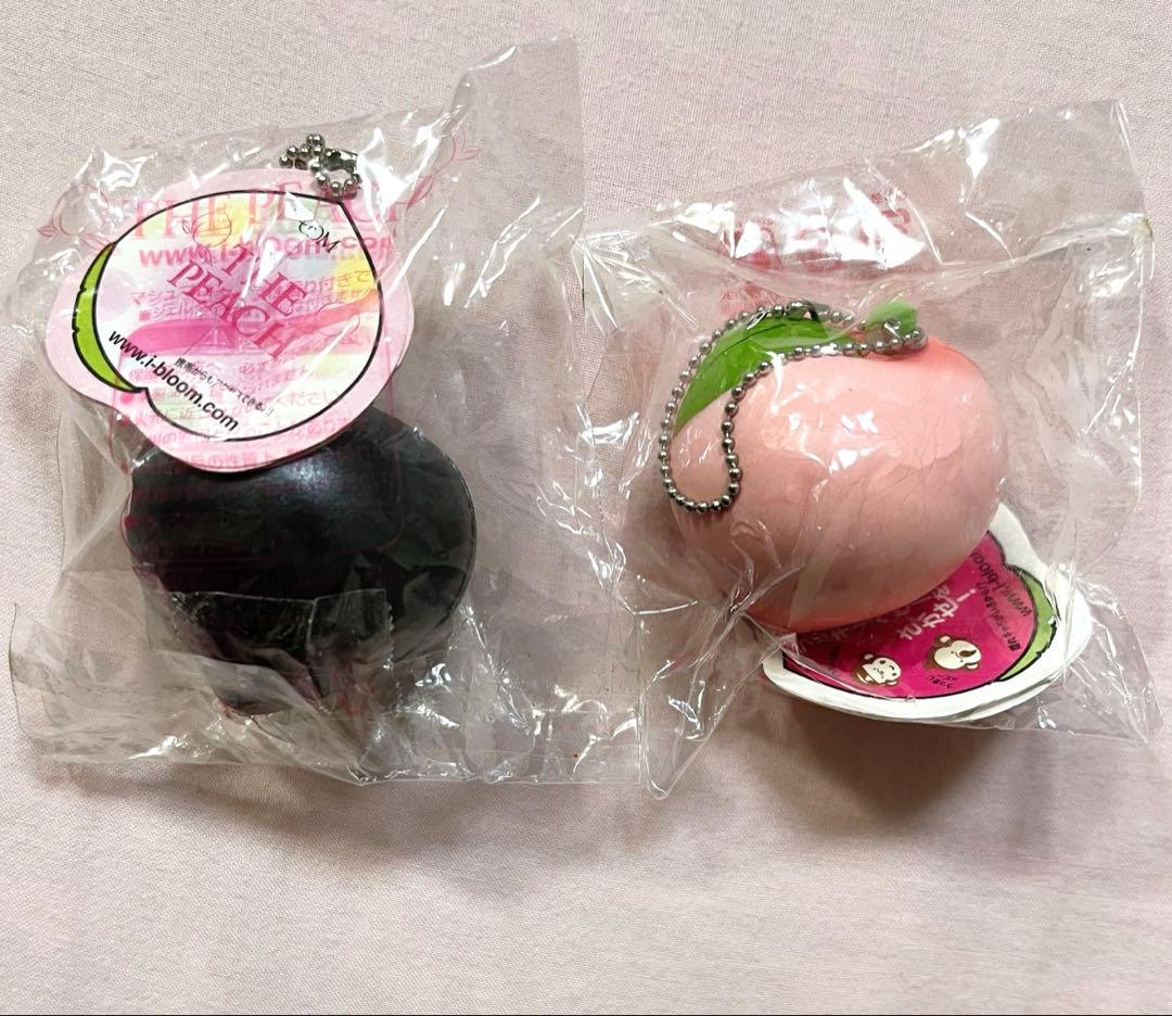 オールドブルーム THE PEACH ジェル桃 絵柄入り ピーチ スクイーズ