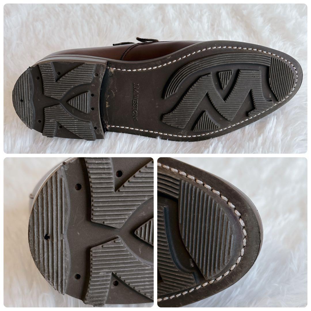 ①ぎんちゃん　J.M.WESTON ハーフハント 純正シューツリー