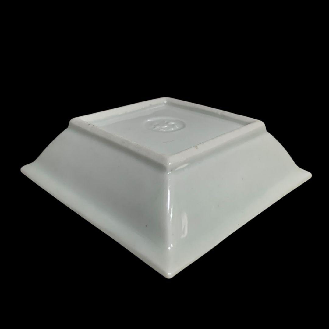 永楽善五郎 染付鹿猿四方皿 小皿 角皿 五客 永楽妙