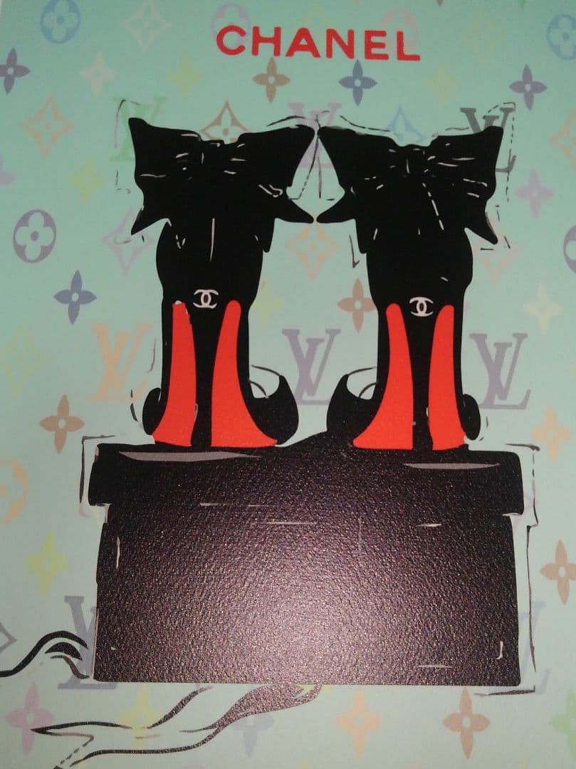 DEATH NYC シャネル ルイヴィトン アートポスター 未使用
