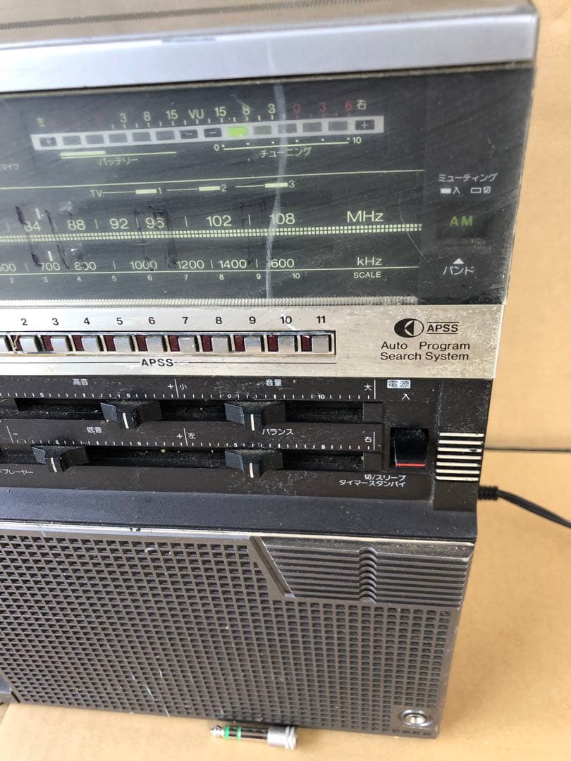 SHARP ザ・サーチャーW GF-808 ラジカセ searcher 年代物 | Shop at