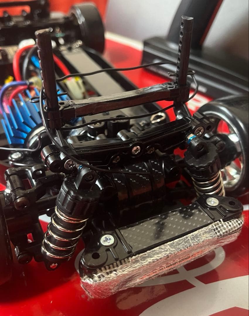 ★美品1/10 タミヤTT-01D フタバプロポ・メカ付セット バスタブ新品他