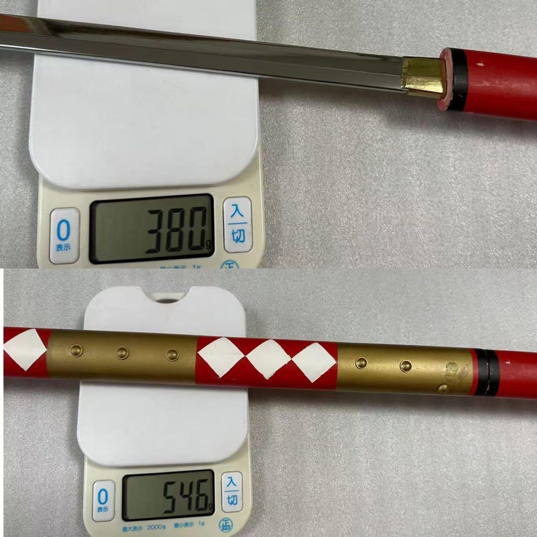 杖刀 模造刀 蒔絵 鞘付き長さ100cm 鞘抜き重さ380g