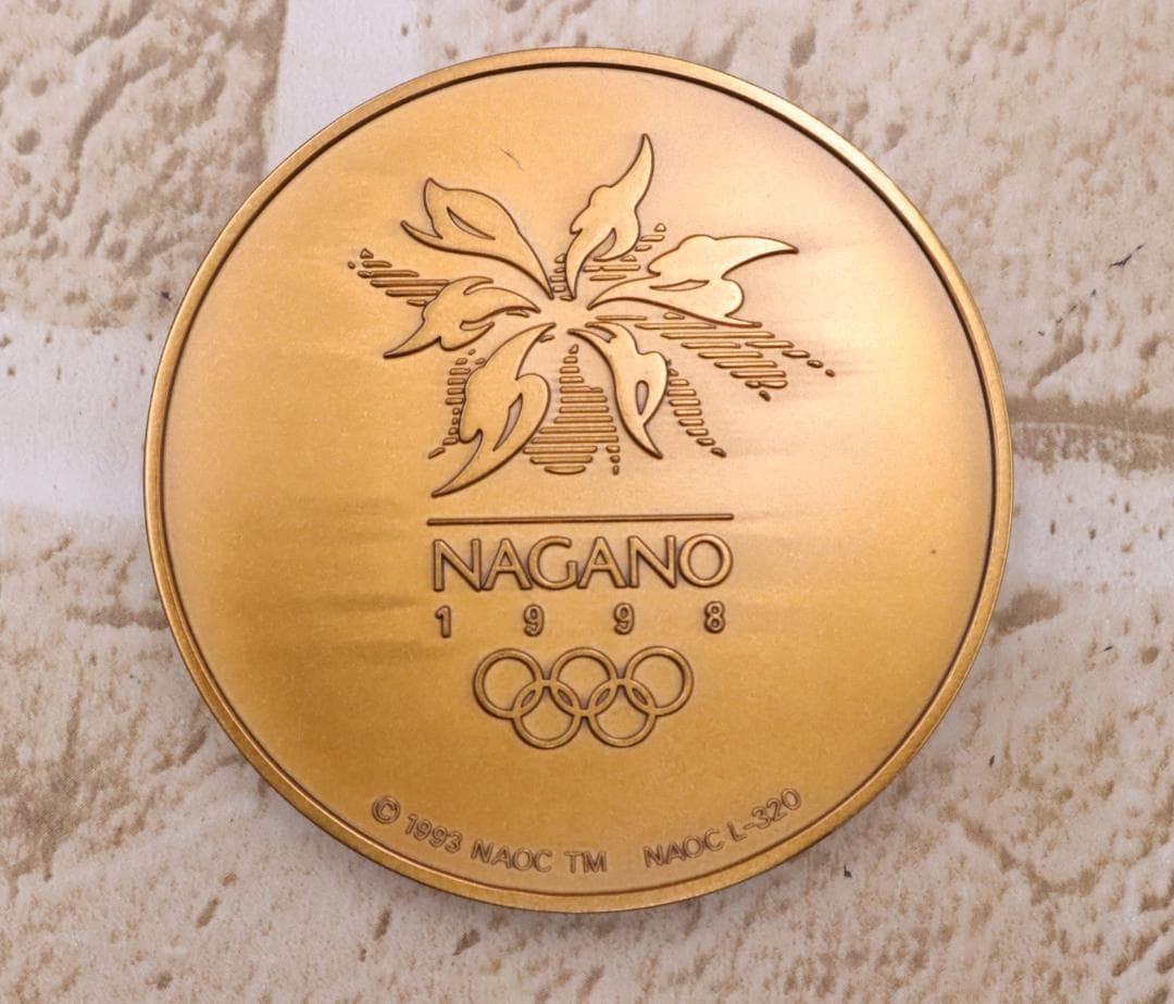 ◇長野オリンピック 公式記念メダル 第2次発行 純銀 ブロンズ