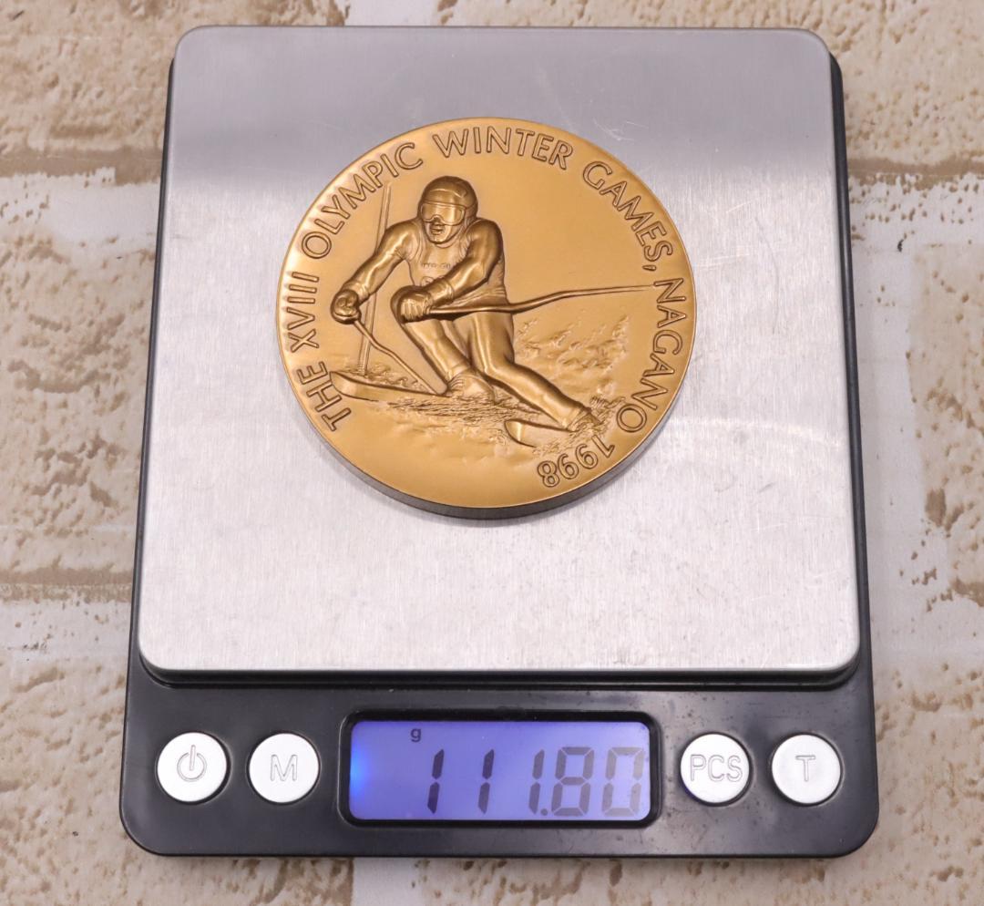 ◇長野オリンピック 公式記念メダル 第2次発行 純銀 ブロンズ