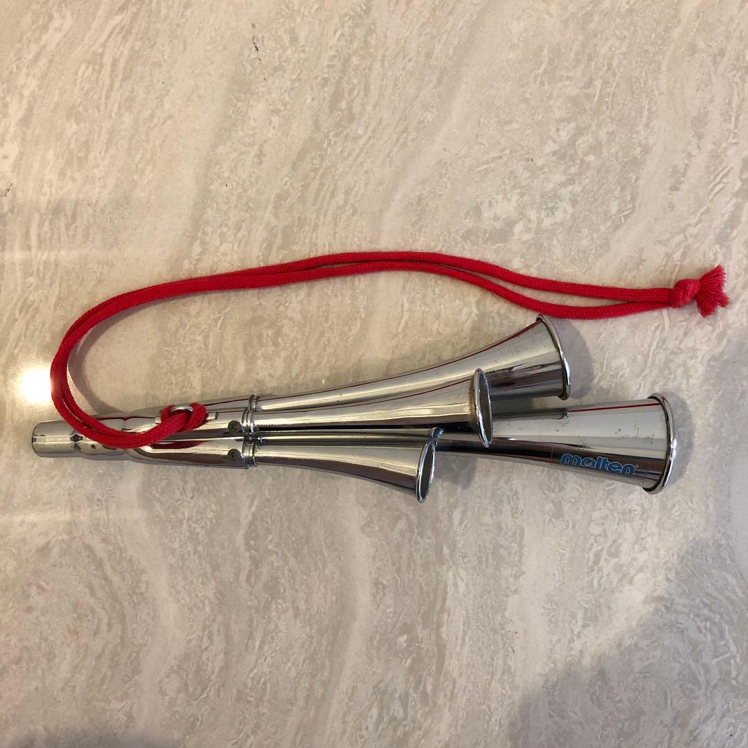 モルテン　4連チアホーン 希少 モルテン チアホーン サッカー 4連ホーン 応援 モルテン 4連